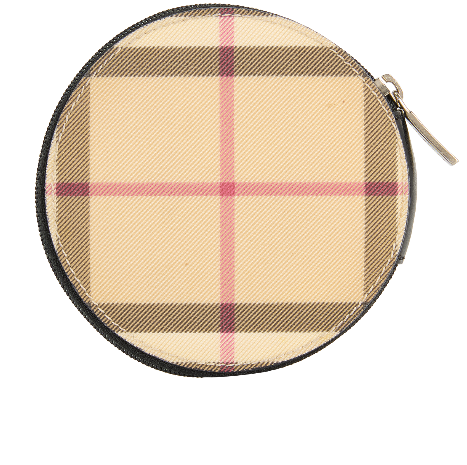 Burberry Coin Purse, &pound;45, Accessories, Beige, Canvas, Back view